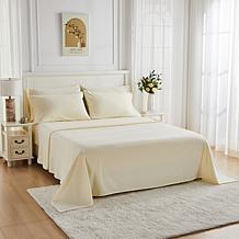 "As Is" Concierge Collection 6-Piece Fleece Sheet Set