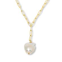 "As Is" Connie C. Carroll Jewelry Elise Baroque Cultrd Pearl Y-Ncklace