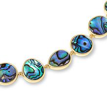 "As Is" Connie Craig Carroll Jewelry Laurel Shell Statement Necklace