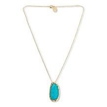 "As Is" Connie Craig Carroll Maren Gemstone Doublet Drop Necklace