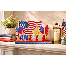 "As Is" Craft Buddy Crystal Art Americana 3D Scene