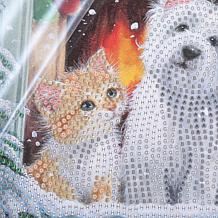 "As Is" Craft Buddy Crystal Art Festive Day Card Set of 8