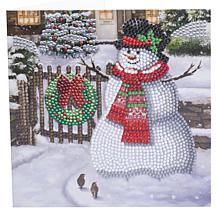 "As Is" Craft Buddy Crystal Art Festive Day Card Set of 8