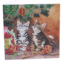 "As Is" Craft Buddy Crystal Art Festive Day Card Set of 8