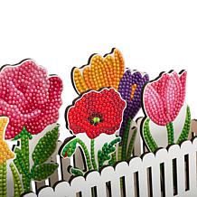 "As Is" Craft Buddy Crystal Art Flower Garden