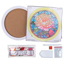 "As Is" Craft Buddy Crystal Art Round Frame Kits - Set of 3