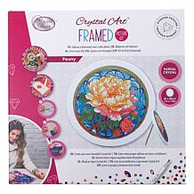 "As Is" Craft Buddy Crystal Art Round Frame Kits - Set of 3