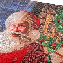 "As Is" Craft Buddy Crystal Art Set of 2 Framed Canvas Kits