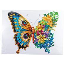 "As Is" Craft Buddy Crystal Art Wall Stickers - Butterflies