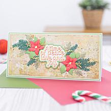"As Is" Crafter's Companion Christmas 3-piece Layered Greeting Dies...