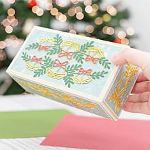 "As Is" Crafter's Companion Christmas Border Edge'able Dies - Set of 6