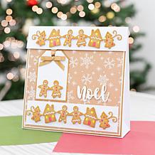 "As Is" Crafter's Companion Christmas Border Edge'able Dies - Set of 6