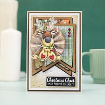 "As Is" Crafter's Companion Cute Christmas Stamp Set