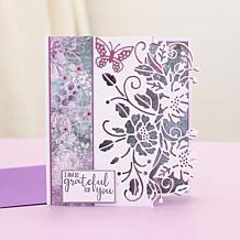"As Is" Crafter's Companion Dragonflies & Camellias Create-a-Card Dies