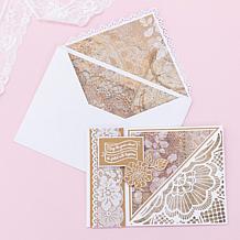 "As Is" Crafter's Companion Sara Signature 12" x 12" Antique Lace P...