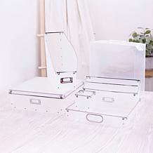 "As Is" Crafter's Companion Store It All 6-piece Organizational Set