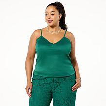 "As Is" Curations Lace Blouse with Cami Liner