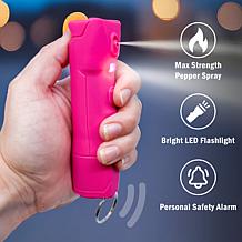"As Is" Defy by Flipo 3-in-1 Pepper Spray w/Alarm
