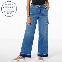 "As Is" Democracy "Ab"solution® Skyrise Wide Leg Cargo Pant