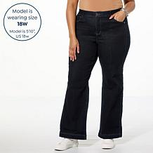 "As Is" Democracy "Ab"solution® Skyrise Wide-Leg Jean