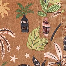 "As Is" Democracy Ruffled Edge Pintuck Blouse