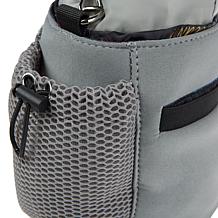 "As Is" Denise Austin Drawstring Water Bottle Crossbody Bag