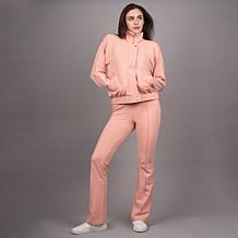 "As Is" DG2 by Diane Gilman Knit Flex Pull-On Pintuck Bootcut Pant