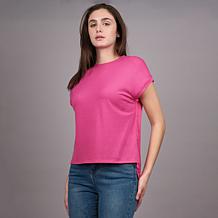 As Is DG2 by Diane Gilman Mixed Media Dolman Sleeve Tee