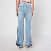 "As Is" DG2 by Diane Gilman New Classic Stretch Contrast Panel Wide...