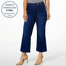 "As Is" DG2 by Diane Gilman New Classic Stretch Denim Patch Pocket ...