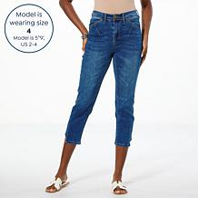 "As Is" DG2 by Diane Gilman New Classic Stretch Denim Skinny Crop Jean