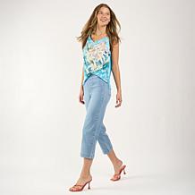 "As Is" DG2 by Diane Gilman New Classic Stretch Denim Straight Leg ...
