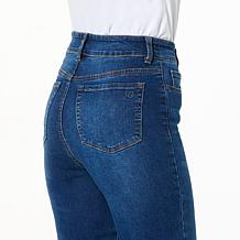 "As Is" DG2 by Diane Gilman New Classic Stretch Denim Trouser Jean