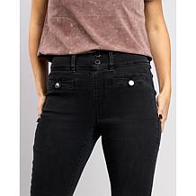 "As Is" DG2 by Diane Gilman New Classic Stretch Denim Welt Pocket F...