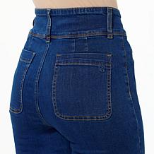 "As Is" DG2 by Diane Gilman New Classic Stretch Denim Welt Pocket F...