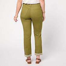 "As Is" DG2 by Diane Gilman New Classic Stretch Utility Cuff Girlfr...