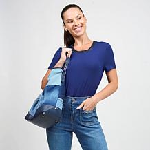 "As Is" DG2 by Diane Gilman Patchwork Bucket Bag