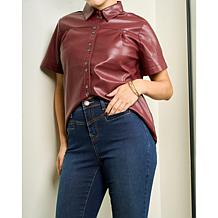 "As Is" DG2 by Diane Gilman Stretch Denim Straight-Leg Ankle Jean