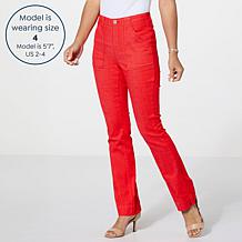 "As Is" DG2 by Diane Gilman Stretch Perfect Twill Denim Bootcut Jean