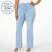 "As Is" DG2 by Diane Gilman Virtual Stretch Denim Comfort Waist Boo...