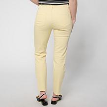 "As Is" DG2 by Diane Gilman Virtual Stretch Denim Skinny Jean - But...