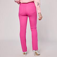 "As Is" DG2 by Diane Gilman Virtual Stretch Denim Straight-Leg Jean