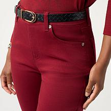 "As Is" DG2 by Diane Gilman Virtual Stretch Pull-On 5-Pocket Jegging
