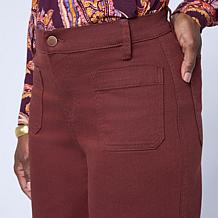 "As Is" DG2 New Classic Stretch Patch Pocket Skimmer Jean