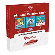 "As Is" Diamond Art Club 3-Card Holiday Kit