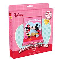 "As Is" Diamond Art Club Disney Mickey and Minnie 3D Card Kit