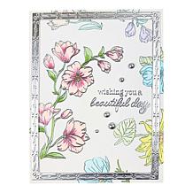 "As Is" Diamond Press Beautiful Day Stamp and Die Kit