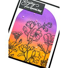"As Is" Diamond Press Beautiful Day Stamp and Die Kit