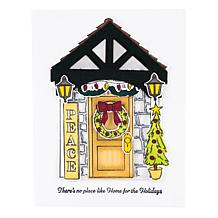 "As Is" Diamond Press Home for the Holidays Stamp and Die Kit