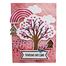 "As Is" Diamond Press In Every Season Stamp, Die and Stencil Set